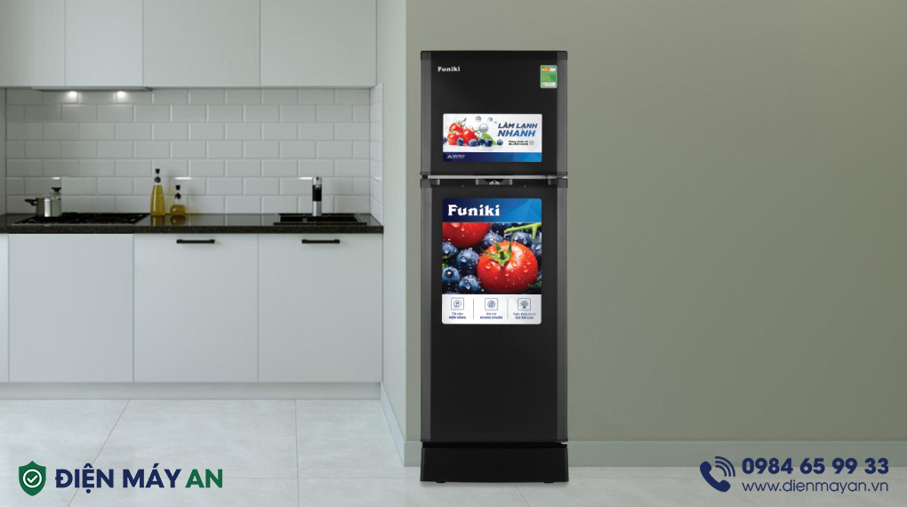 Tủ Lạnh Funiki 185 Lít HR T6185TDG - thiết kế